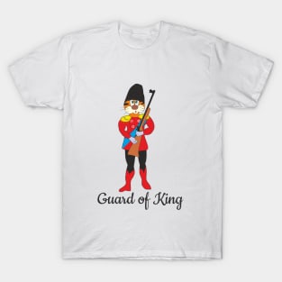 Funny Cat Guard of King T-Shirt